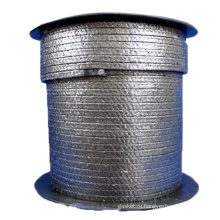 Экспортная упаковка графита 10 мм износостойкой гибкой стальной запечатывающей веревки